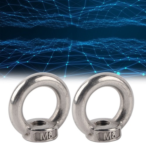 Threaded marine nuts polished - threaded,