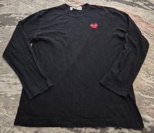 Comme Des Garcons Play Black