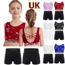 Girls Shiny Rhinestones