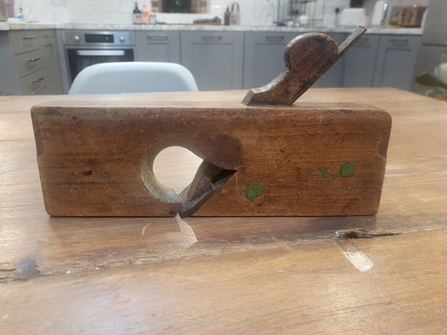 Vintage antique wooden - wooden, hand