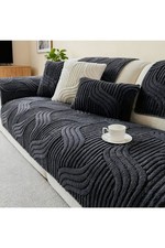 Thick Cozy Plush Sofa Cover