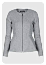 TOPSHOP SIZE 10-12 LIGHT GREY