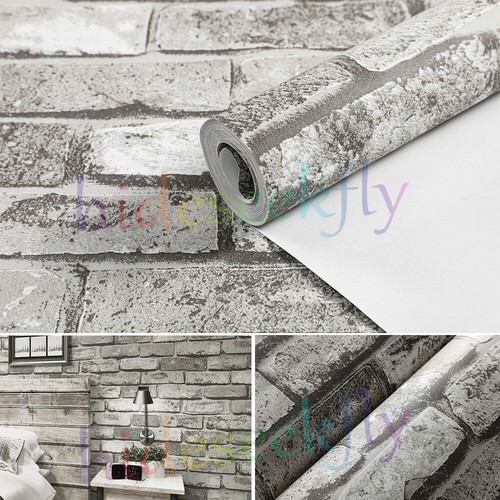 Brick effect wallpaper roll - 3d,