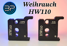 Weihrauch HW110 single shot loader swing out type .177 and .22
