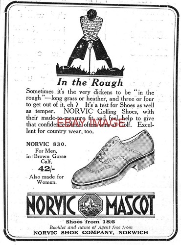 1925 advert for norvic - advert, mascot