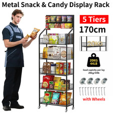 5 Tier Grid Display Rack