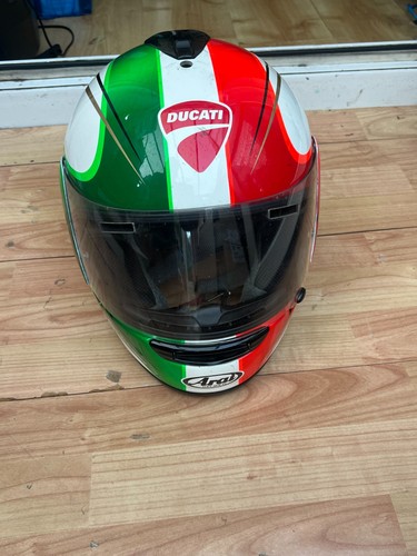 Arai ducati corse chaser crash - arai,