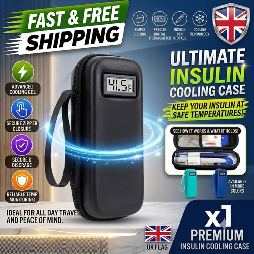 Portable insulin cooler - portable, travel