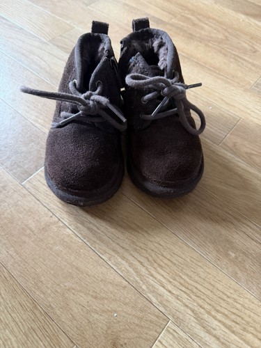 Toddler darkbrown suede ugg - darkbrown,