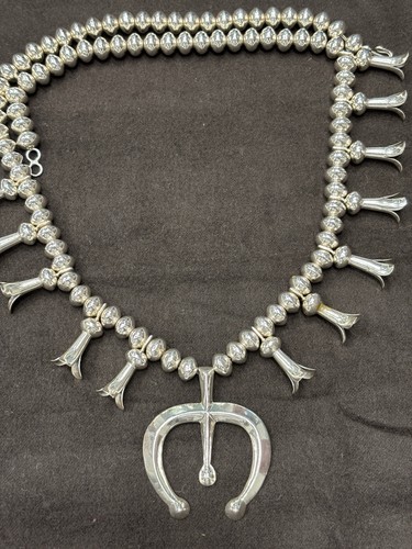 Sterling silver navajo - navajo, squash