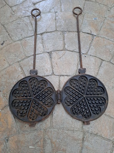 Large vintage cast - iron, french
