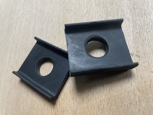 Pair axle beam - of, mounting