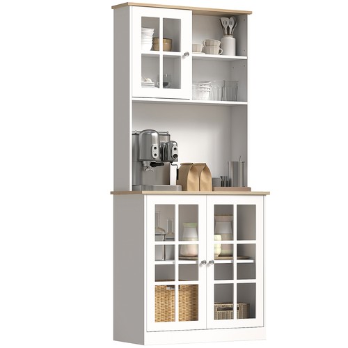 Homcom kitchen solid - 72",