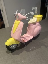 Mattel Barbie Scooter Pink Moped  