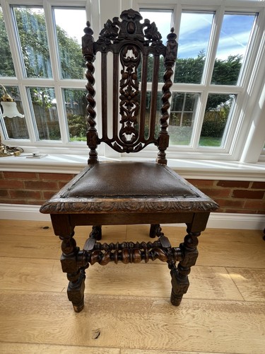 Antique carved oak - antique,