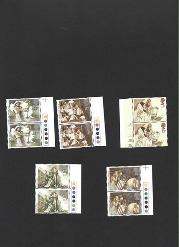 1984 christmas stamp pairs t - christmas,