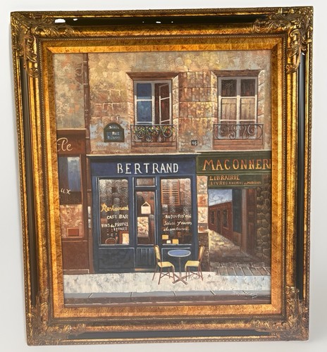 Framed paris impressionist - framed,