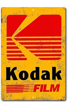 Tin Sign Kodak Camera Rustic
