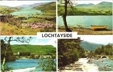 Lochtayside Postcard -