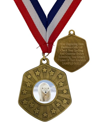 Polar bear award 66mm - polar,