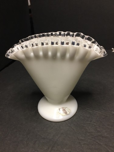 Vintage fenton silver crest - vintage,