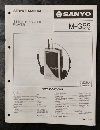 Sanyo g55 repair service - m-g55,