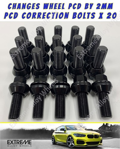 Black wobbly bolts - black,
