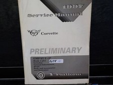 1997 CORVETTE  FACTORY SERVICE