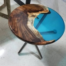 18" Epoxy Round Table Top /