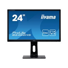 iiyama ProLite B2482HS 24" TN LED Full HD 1200p Monitor - HDMI VGA DVI Ports