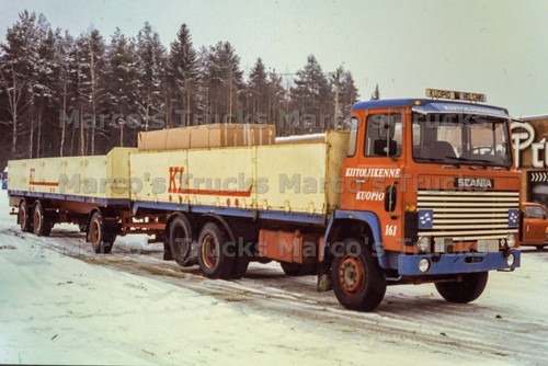 Truck photo scania 141 drawbar - truck,