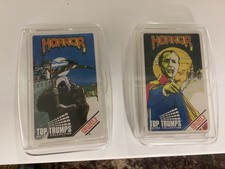  2  x Top Trumps Horror Retro