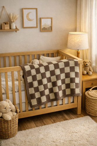 Crochet lap baby throw afghan - lap,