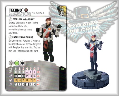 Marvel heroclix techno 049 - 049,