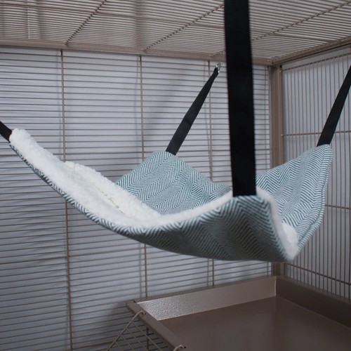 Ferret hammock fluffy - hammock, pouch