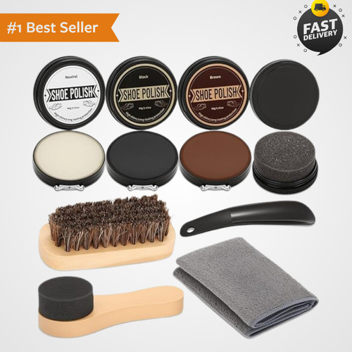 Pcs leather shoe polish - leather, kit