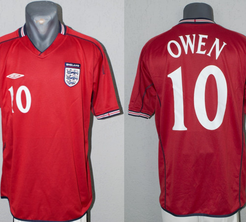 England owen jersey - jersey, cup