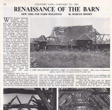RENAISSANCE OF THE BARN: NEW