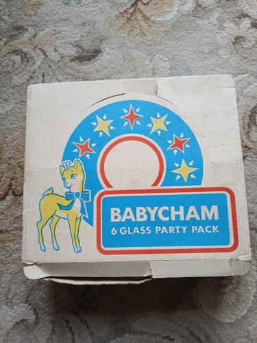Babycham glass party pack - 6,