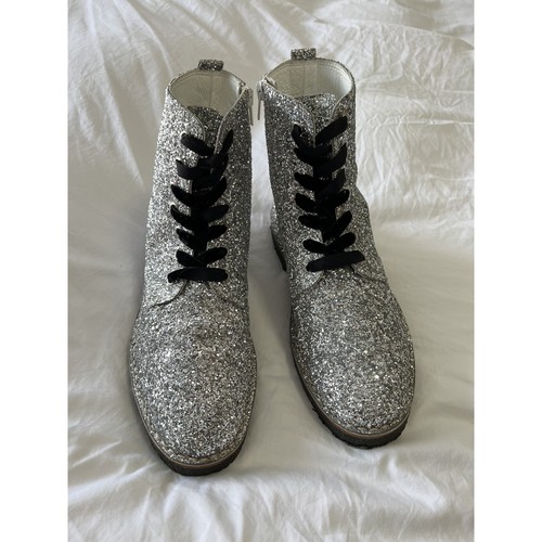 Golden goose glittered leather - goose,