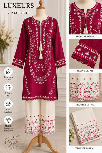 Luxeurs pakistani piece - luxeurs, suit