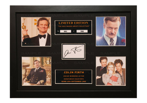 Colin firth signed ltd - colin,