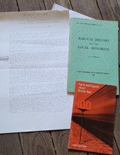 Why Railway Conversion? Brigadier Lloyd 1969, Railways 1966, Local Railways 1963