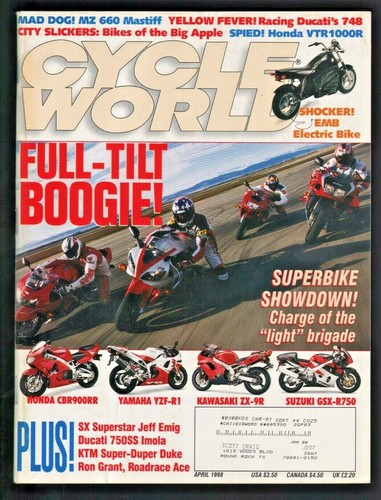 1998 april cycle world - cycle,
