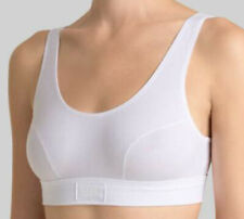SLOGGI DOUBLE COMFORT TOP/T TOP, COTTON, NON-WIRED, PULL ON TOP,  WHITE OR BLACK