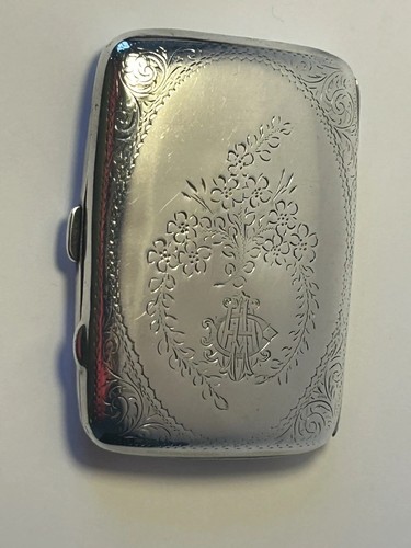 Antique cigarette case women - cigarette, women's