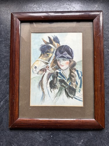 Vtg 1919 watercolour - 1919,