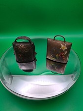 2 Small Antique Cow /Goat Bell