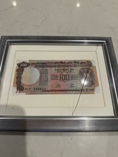 James Bond Octopussy Screen-Used 100 Rupee Note Propmasters COA Framed