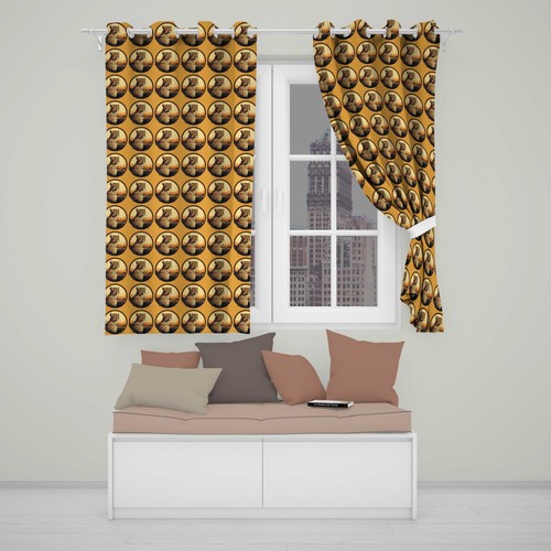 Blackout eyelet curtains - eyelet,